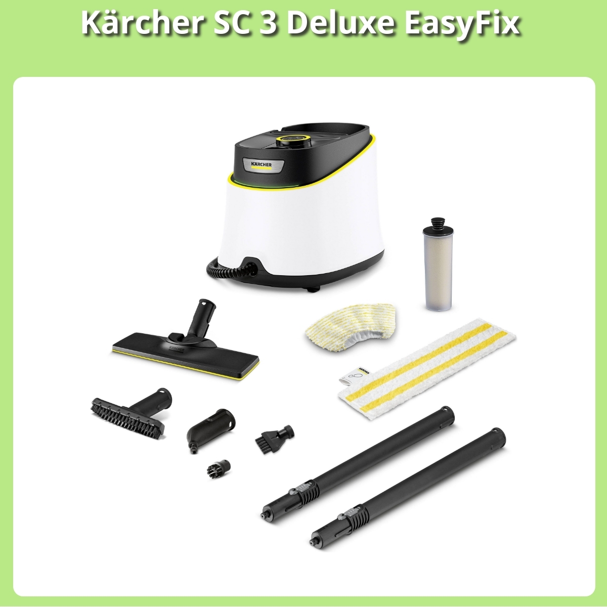 Anmeldelse af Kärcher SC 3 Deluxe EasyFix