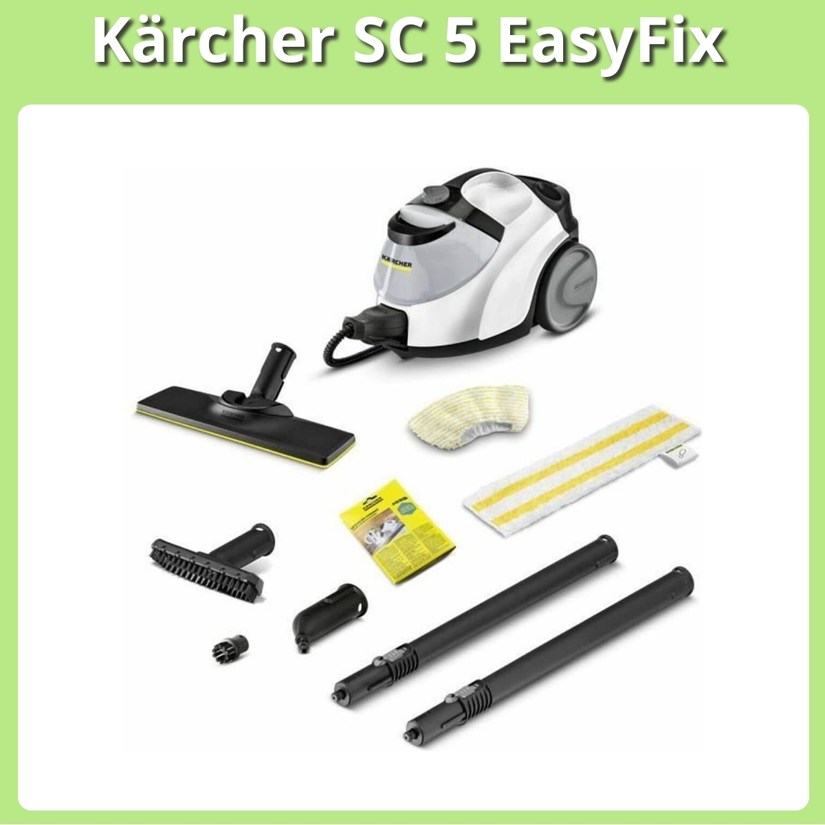 Anmeldelse af Kärcher SC 5 EasyFix