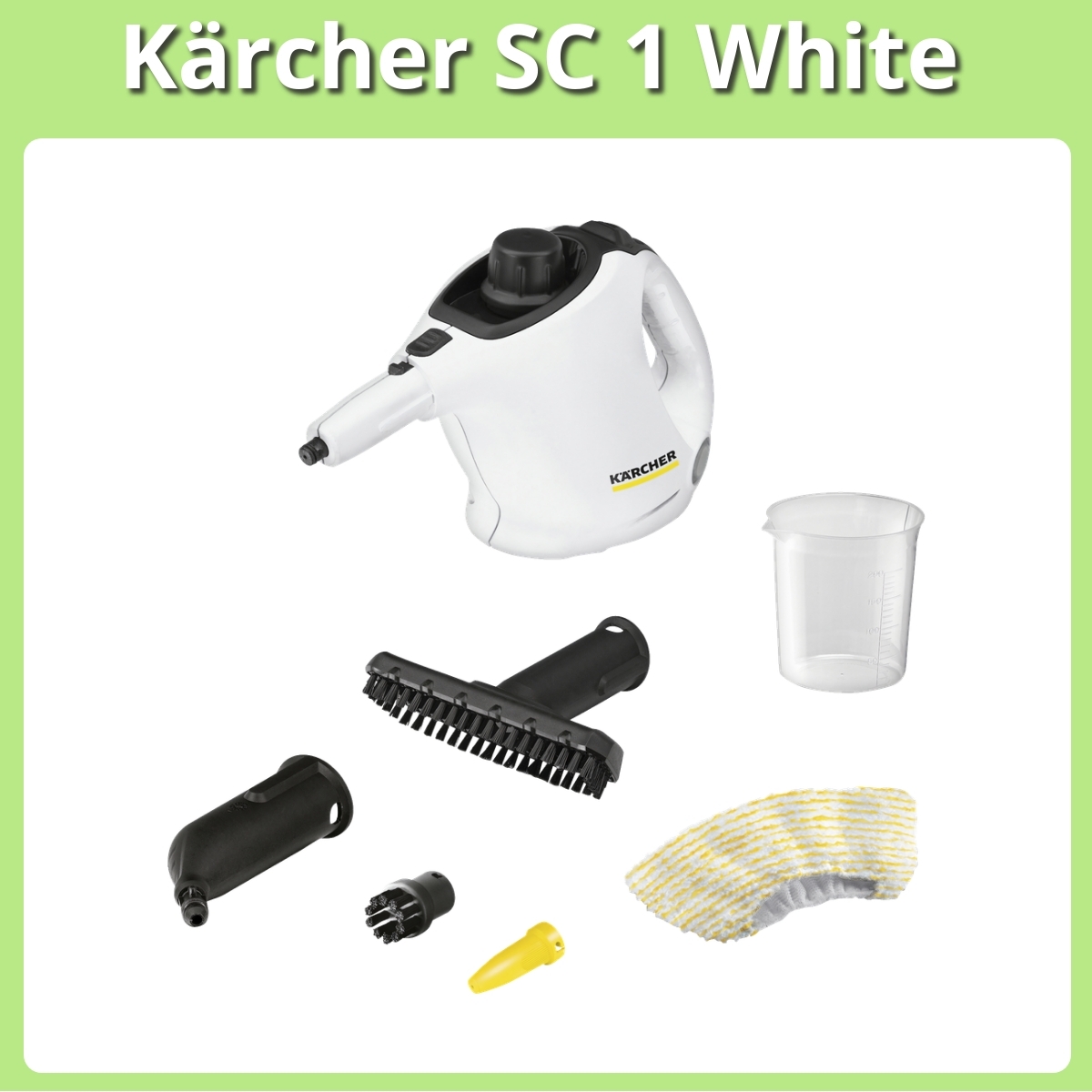 Anmeldelse af Kärcher SC 1 White