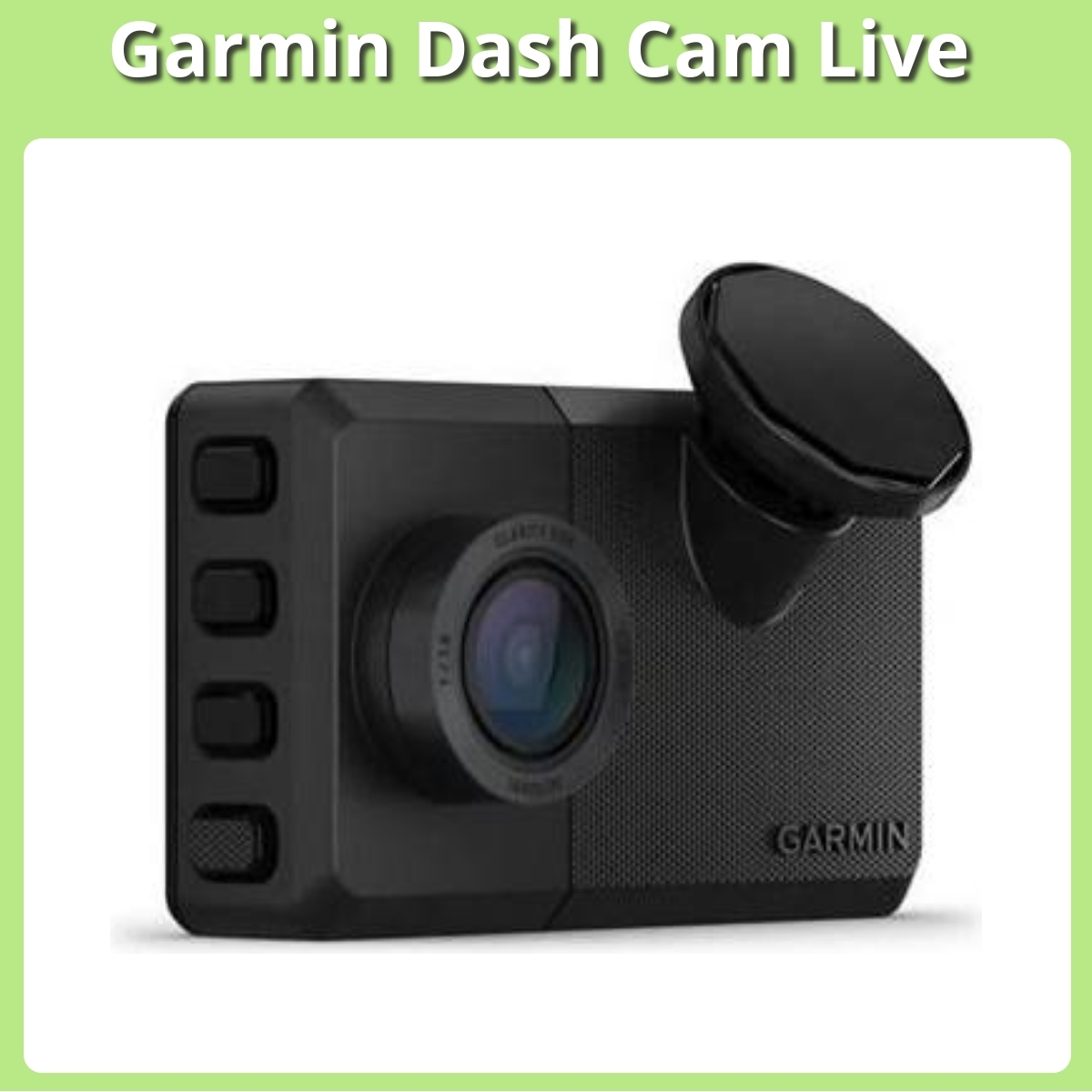 Anmeldelse af Garmin Dash Cam Live