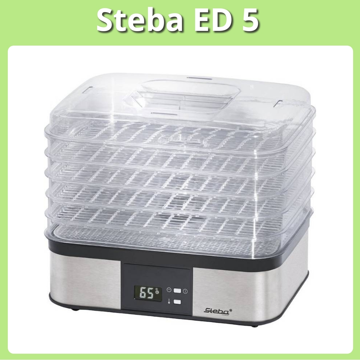 Anmeldelse af Steba ED 5