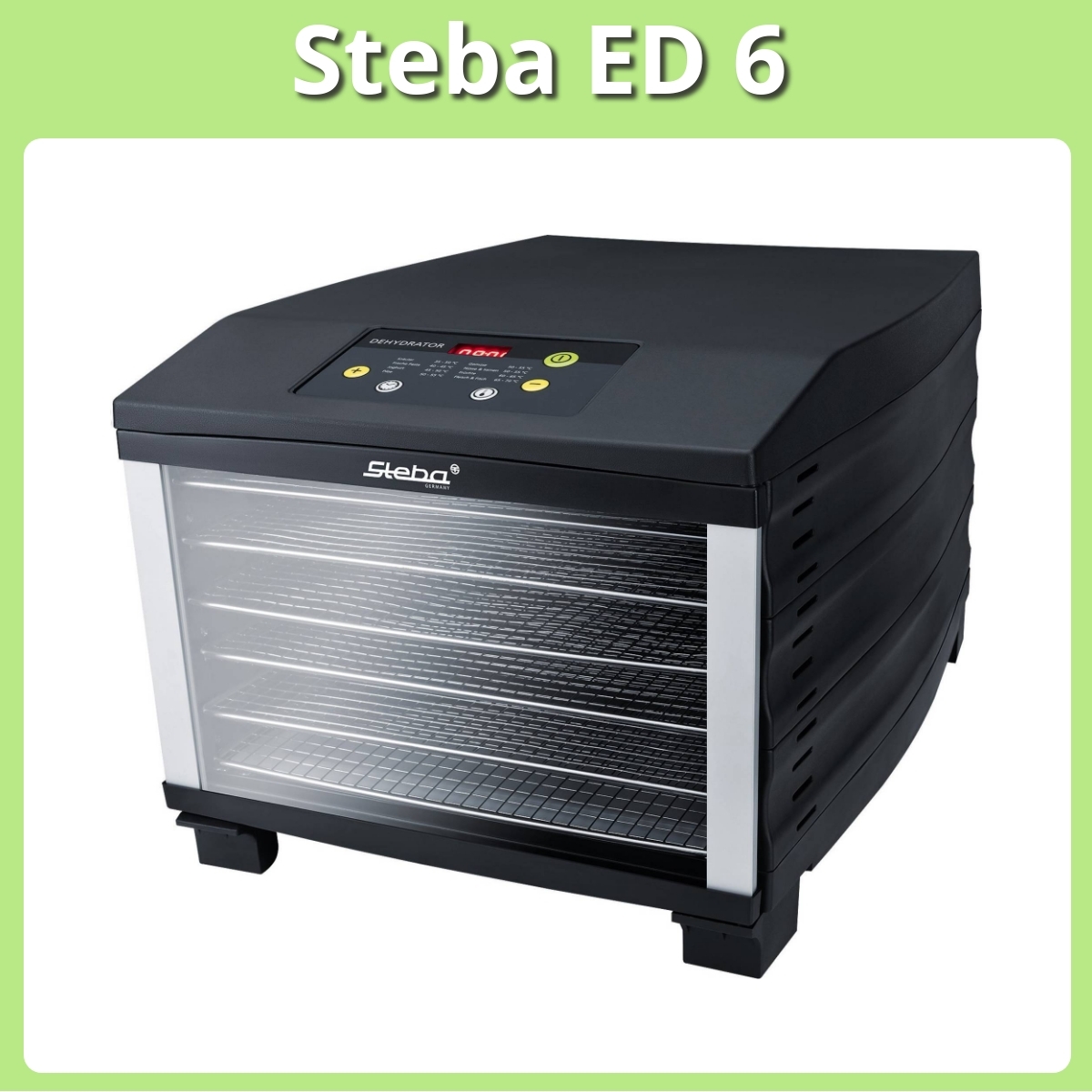 Anmeldelse af Steba ED 6