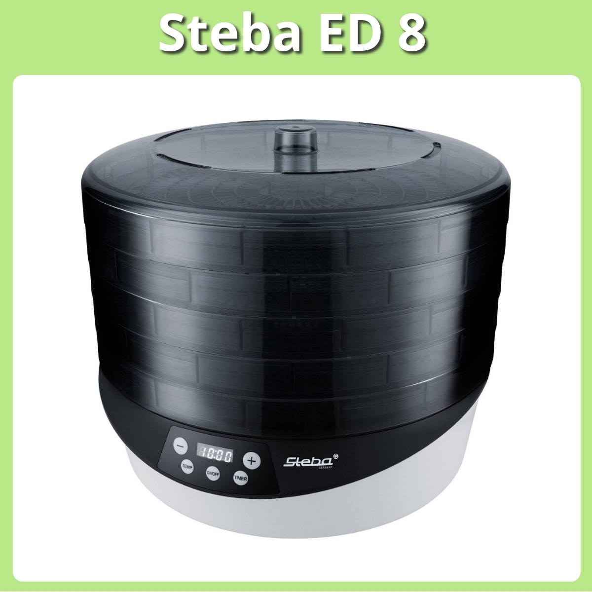 Anmeldelse af Steba ED 8