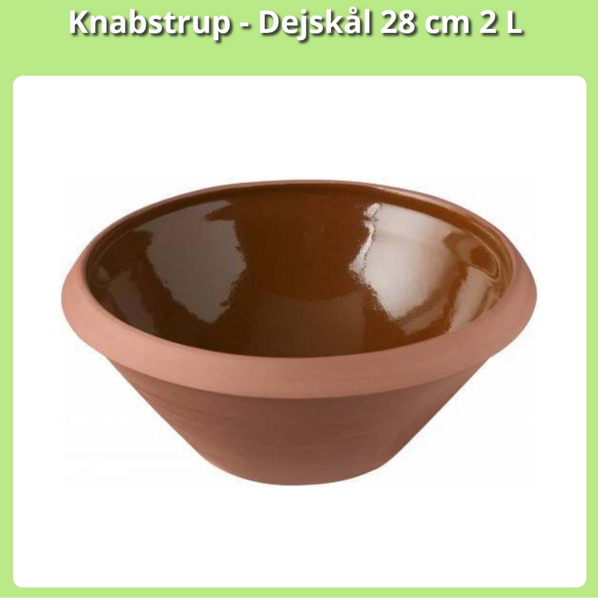 Anmeldelse af Knabstrup - Dejskål 28 cm 2 L