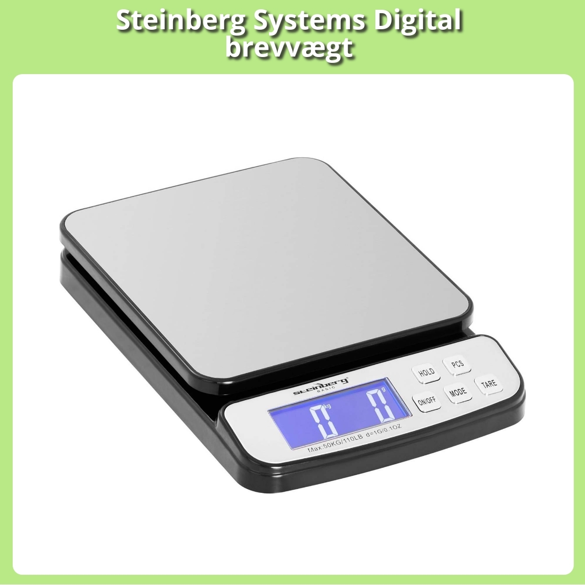 Anmeldelse af Steinberg Systems Digital brevvægt