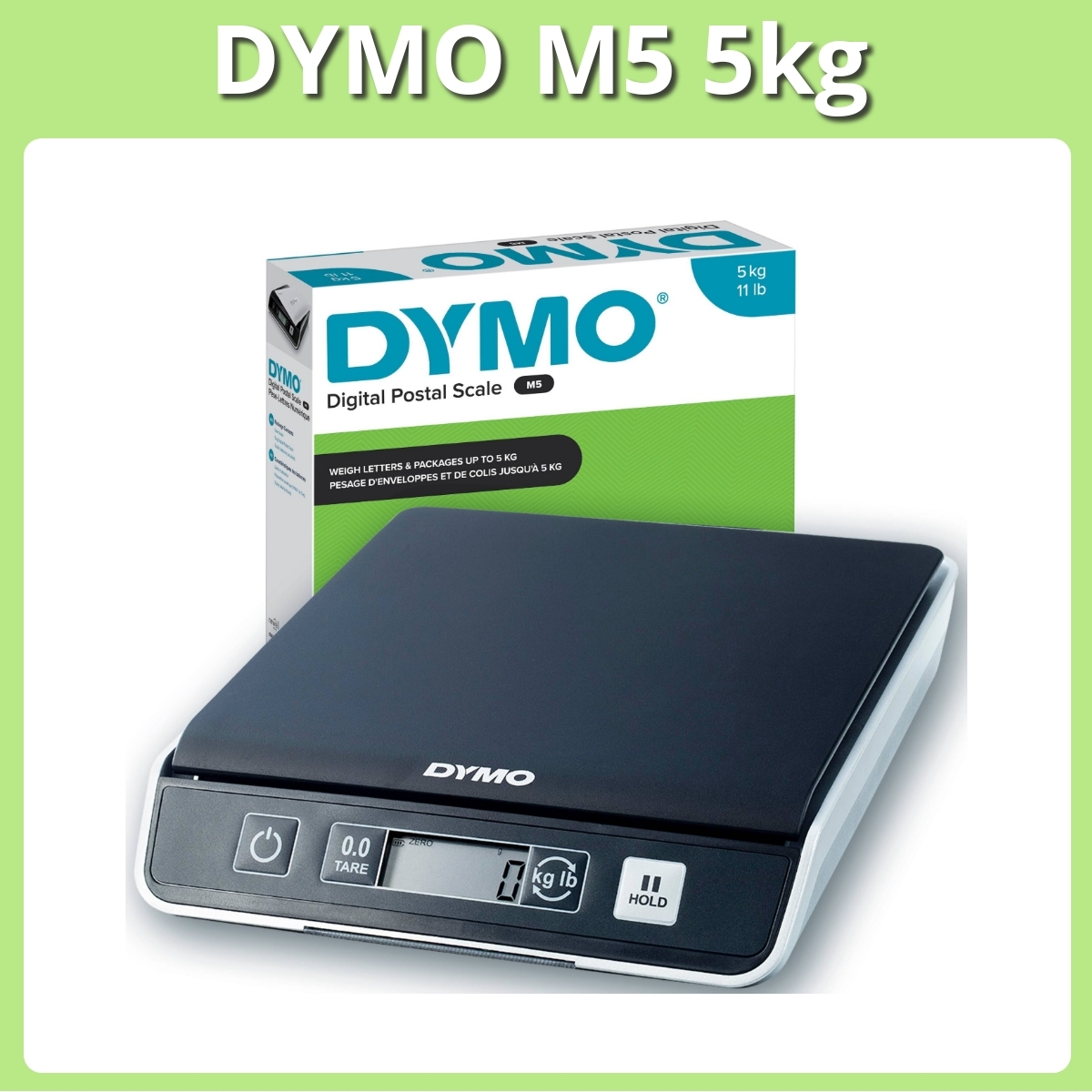 Anmeldelse af DYMO M5 5kg