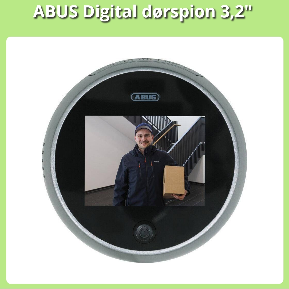 Anmeldelse af ABUS Digital dørspion 3,2