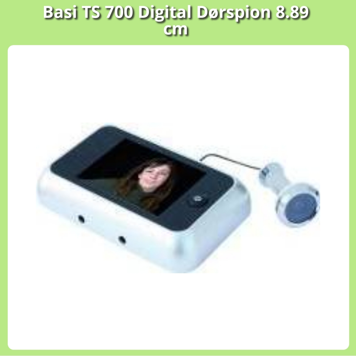 Anmeldelse af Basi TS 700 Digital Dørspion 8.89 cm