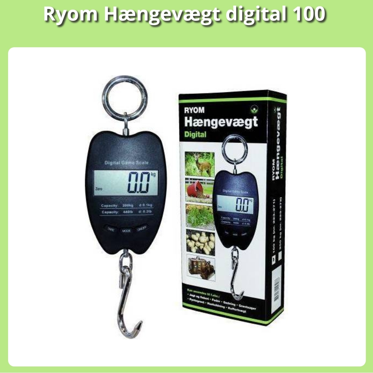 Anmeldelse af Ryom Hængevægt digital 100