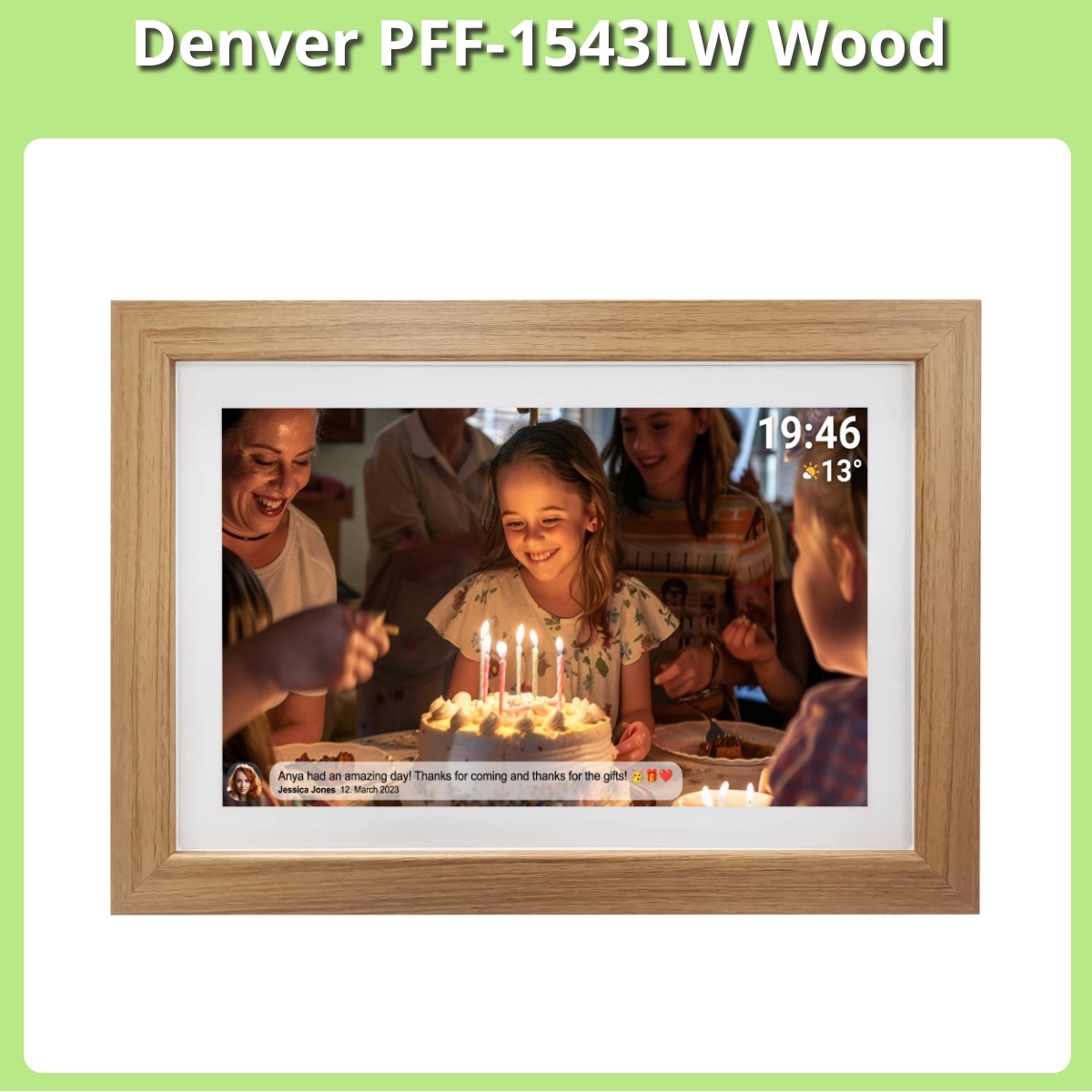 Anmeldelse af Denver PFF-1543LW Wood