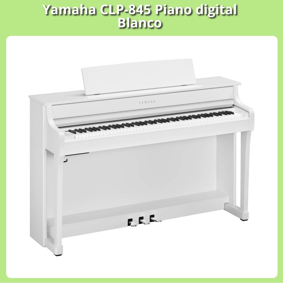 Anmeldelse af Yamaha CLP-845 Piano digital Blanco