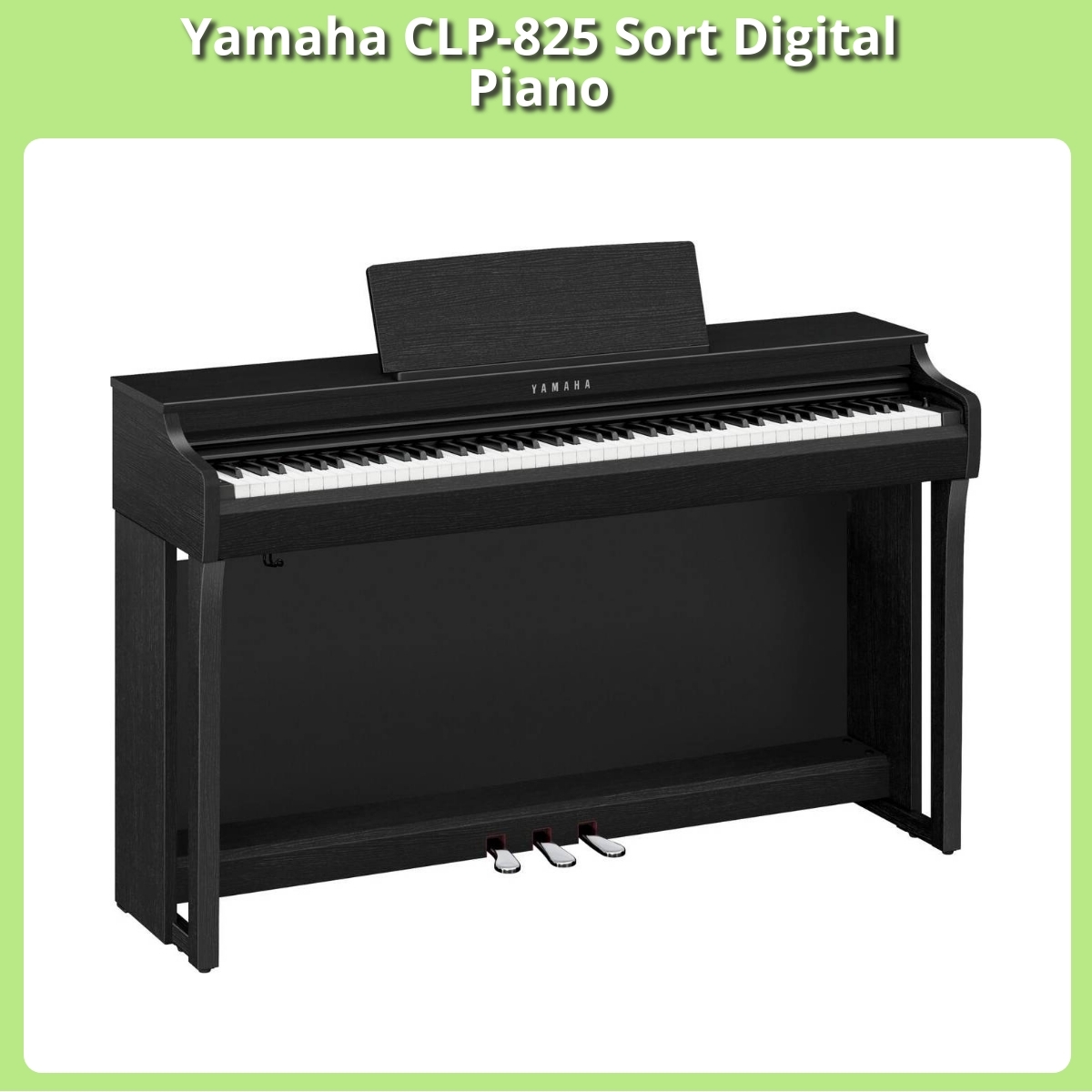 Anmeldelse af Yamaha CLP-825 Sort Digital Piano