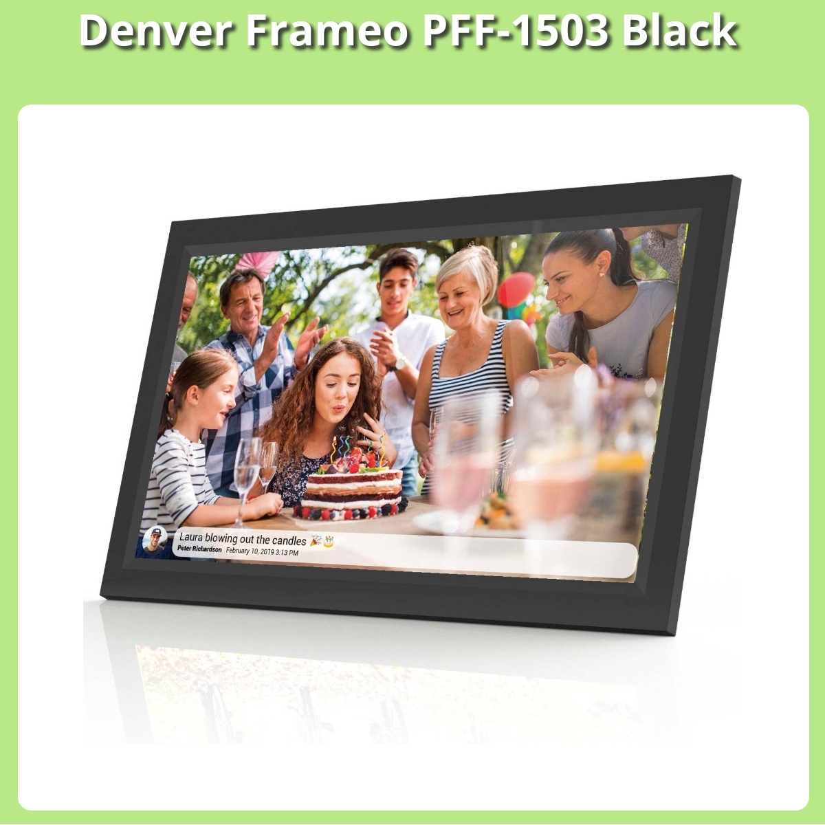 Anmeldelse af Denver Frameo PFF-1503 Black