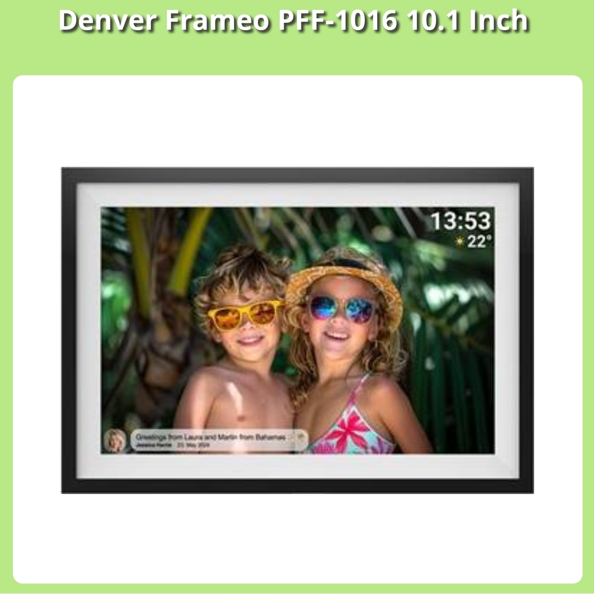 Anmeldelse af Denver Frameo PFF-1016 10.1 Inch