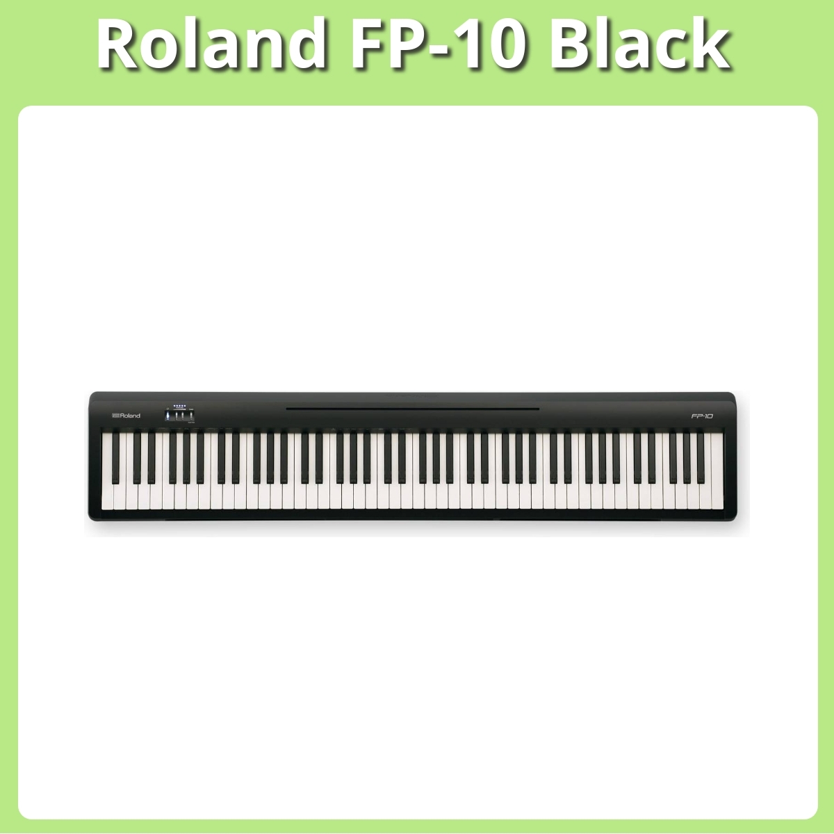 Anmeldelse af Roland FP-10 Black