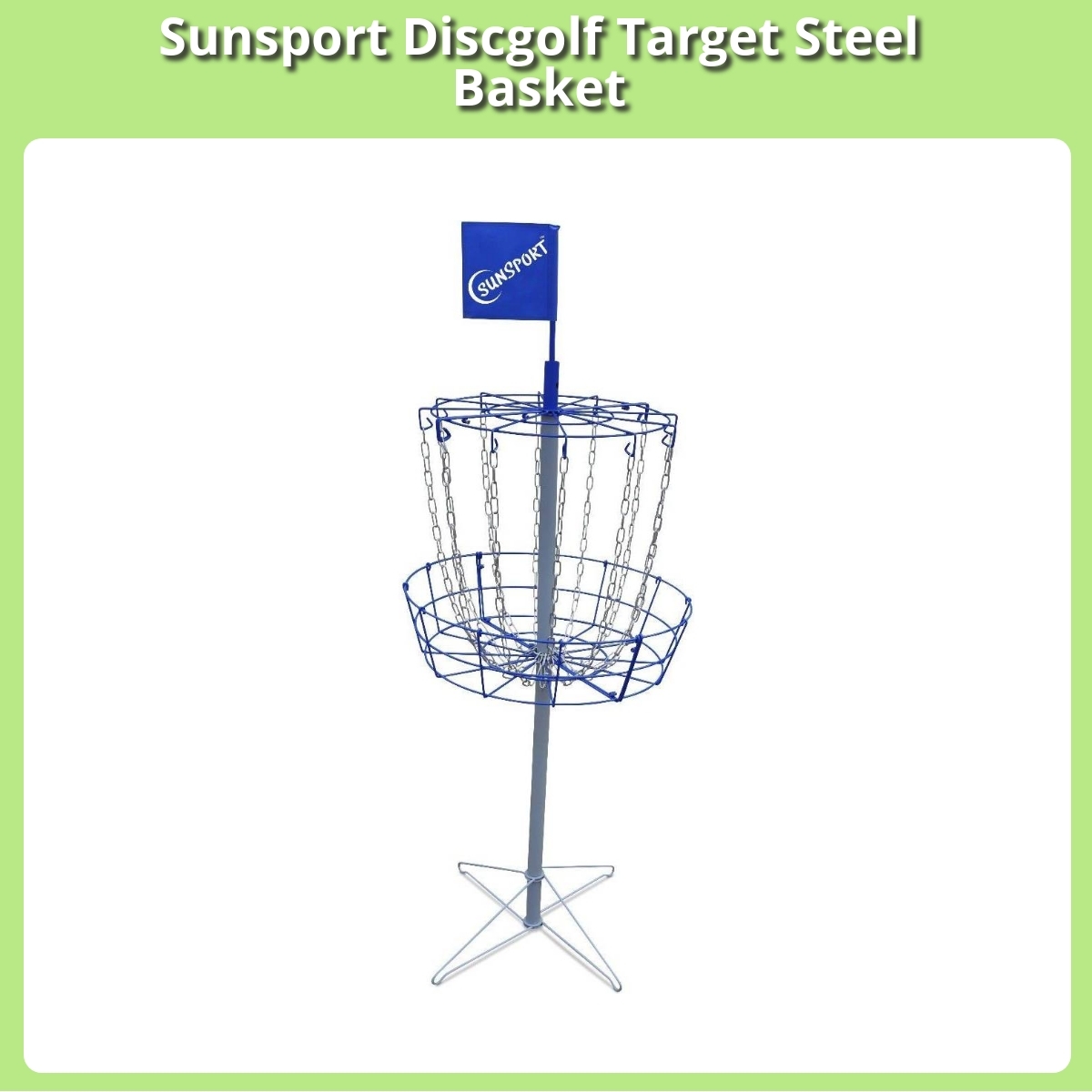 Anmeldelse af Sunsport Discgolf Target Steel Basket