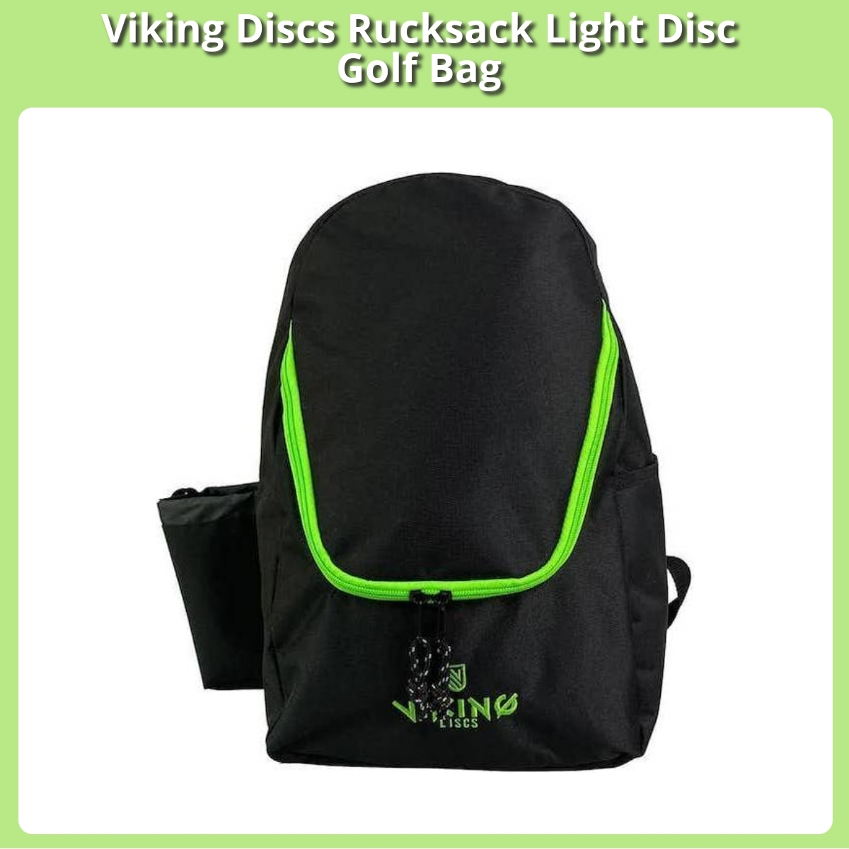 Anmeldelse af Viking Discs Rucksack Light Disc Golf Bag