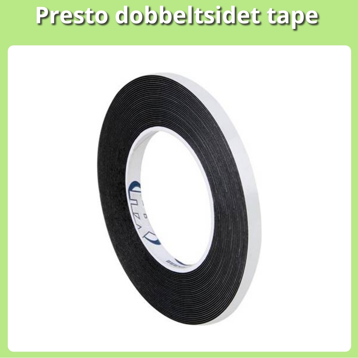 Anmeldelse af Presto dobbeltsidet tape