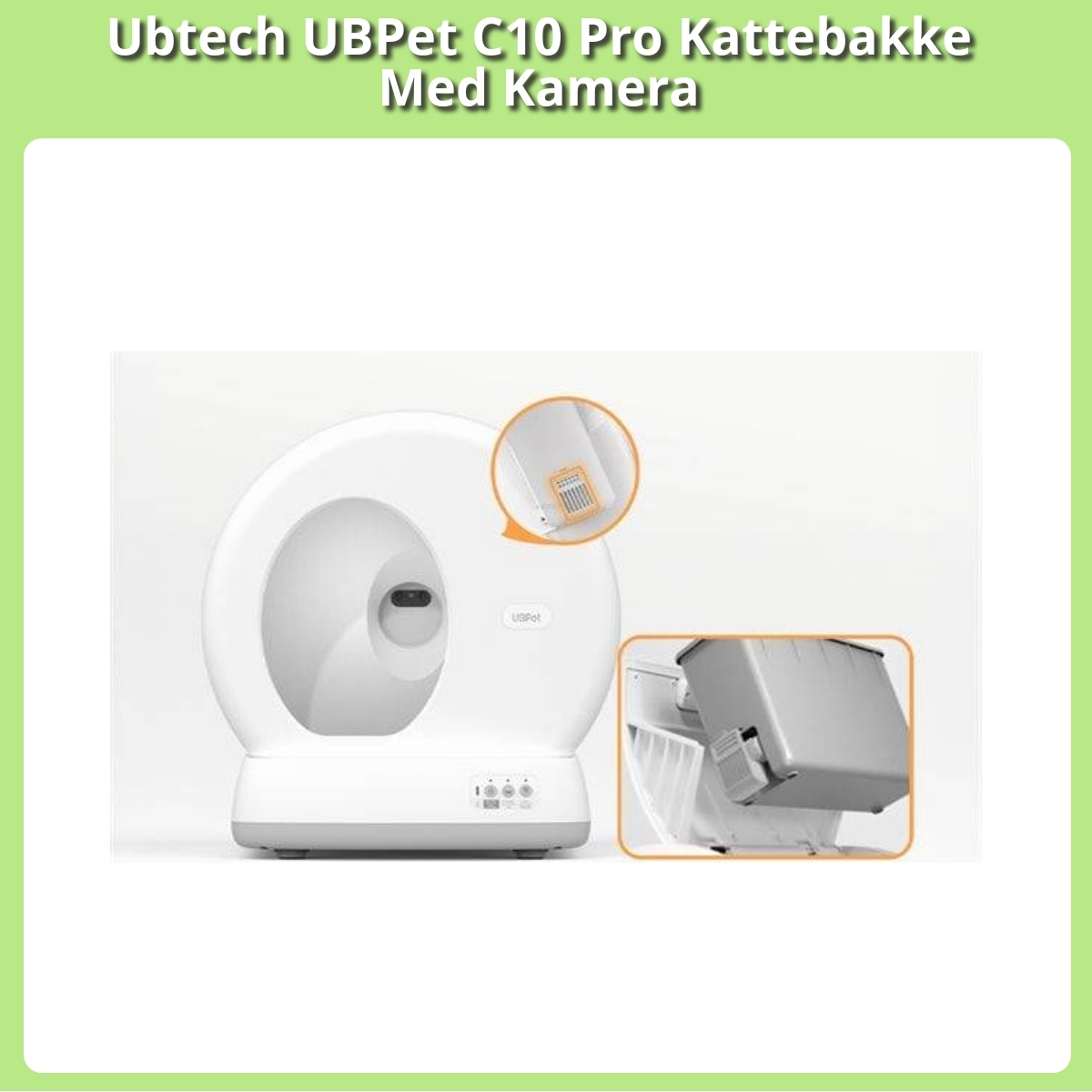 Anmeldelse af Ubtech UBPet C10 Pro Kattebakke Med Kamera