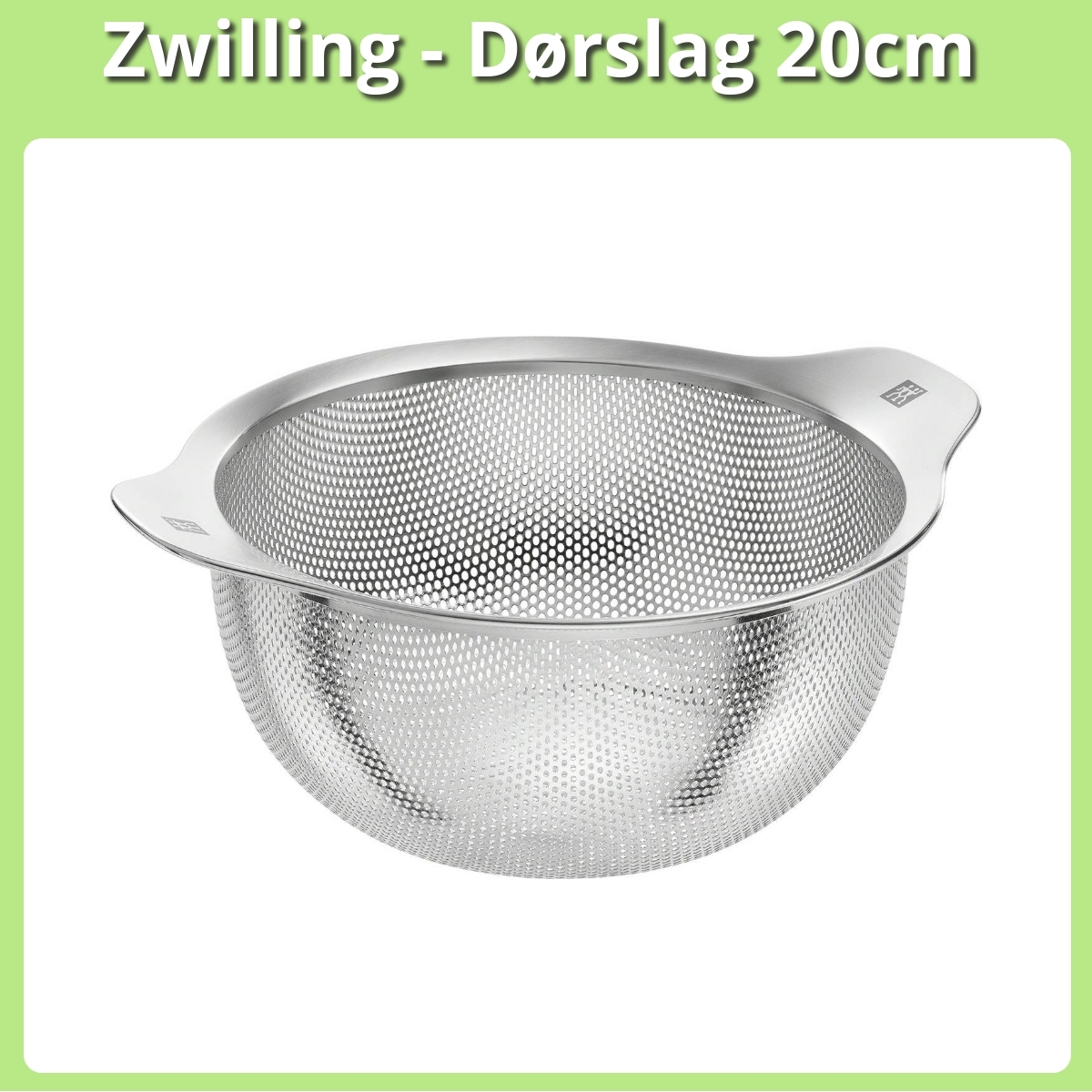 Anmeldelse af Zwilling - Dørslag 20cm
