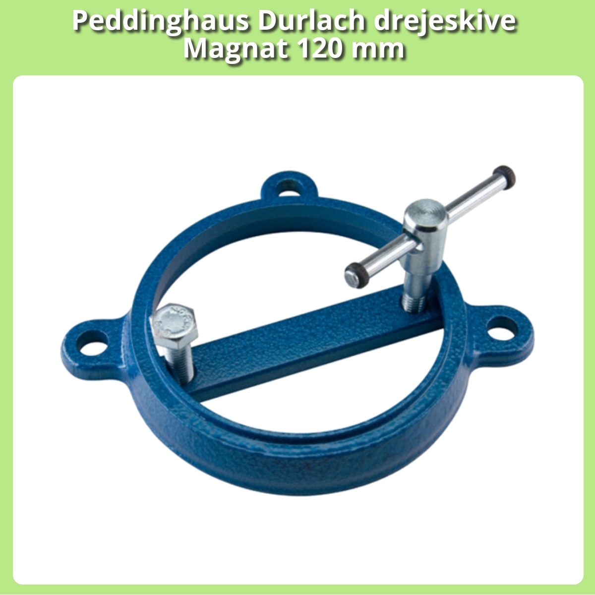 Anmeldelse af Peddinghaus Durlach drejeskive Magnat 120 mm