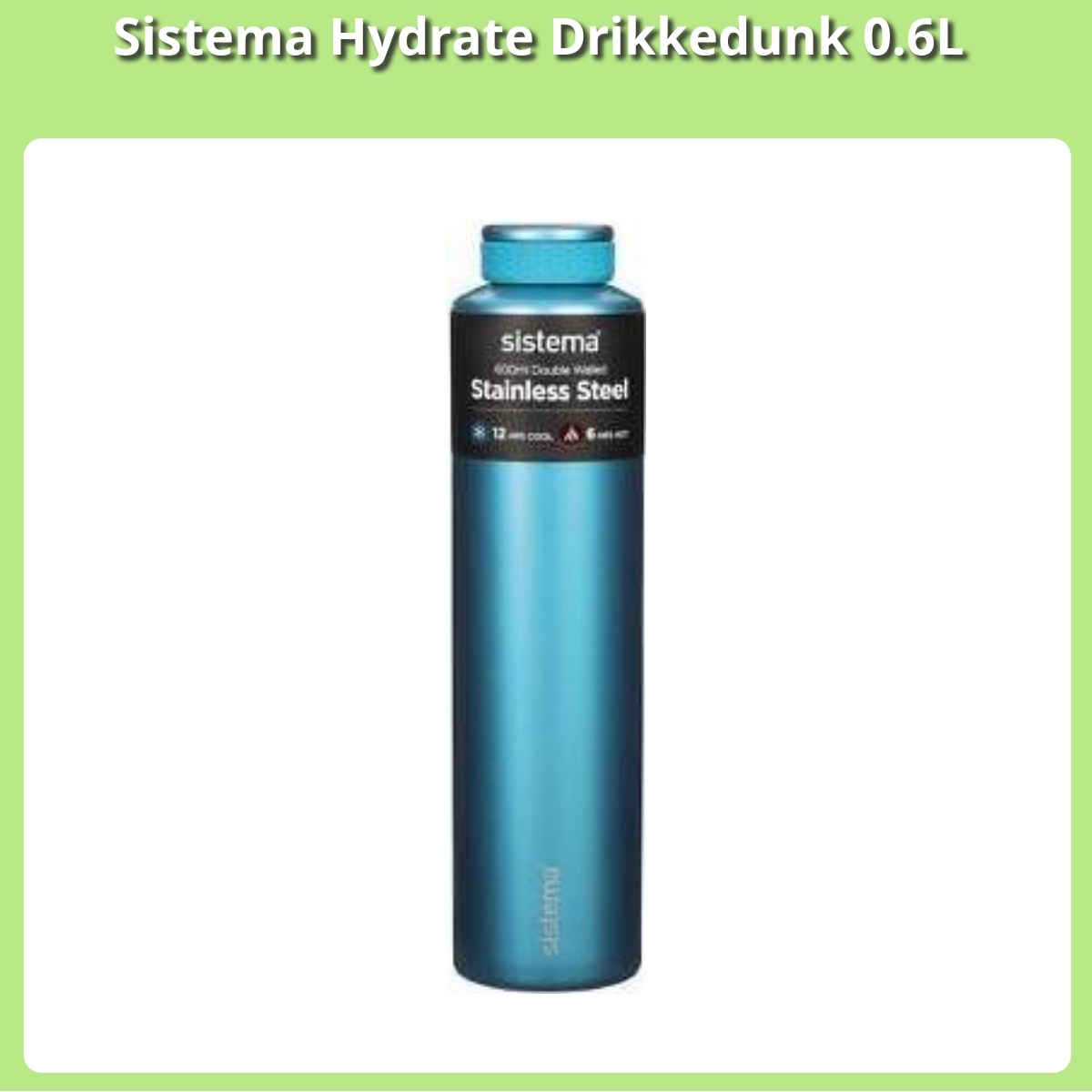 Anmeldelse af Sistema Hydrate Drikkedunk 0.6L