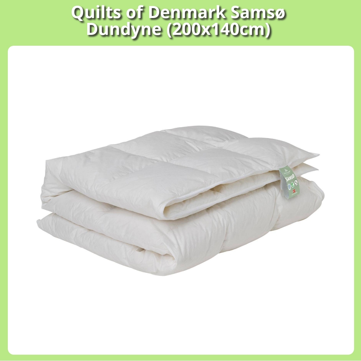 Anmeldelse af Quilts of Denmark Samsø Dundyne (200x140cm)