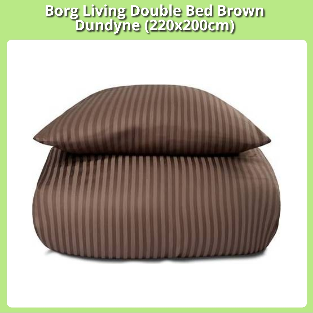Anmeldelse af Borg Living Double Bed Brown Dundyne (220x200cm)