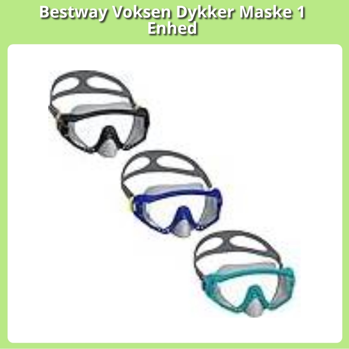 Anmeldelse af Bestway Voksen Dykker Maske 1 Enhed