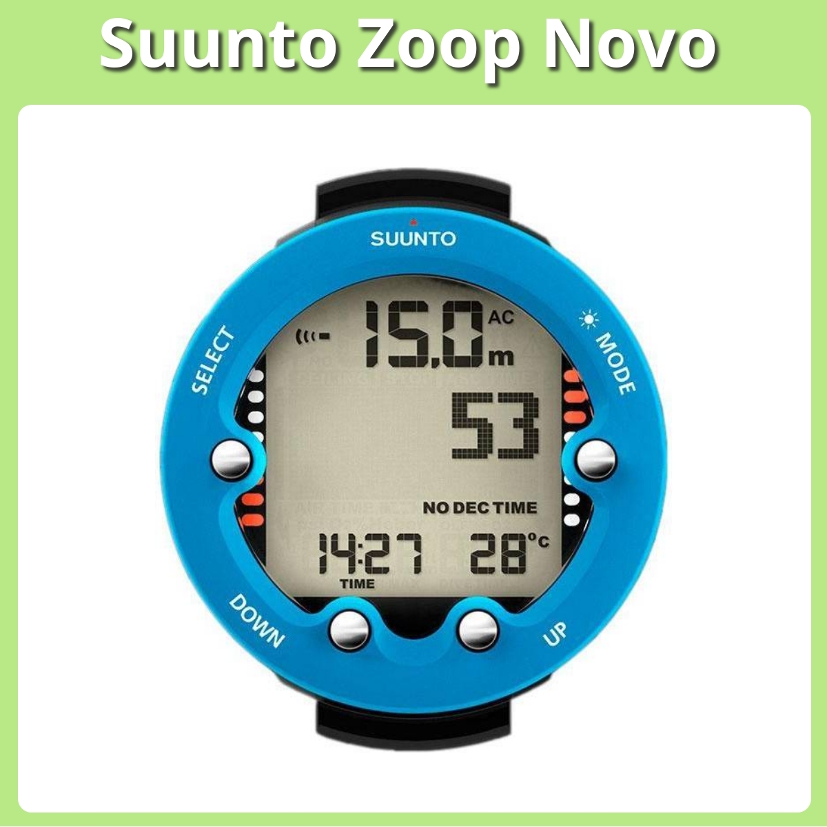 Anmeldelse af Suunto Zoop Novo