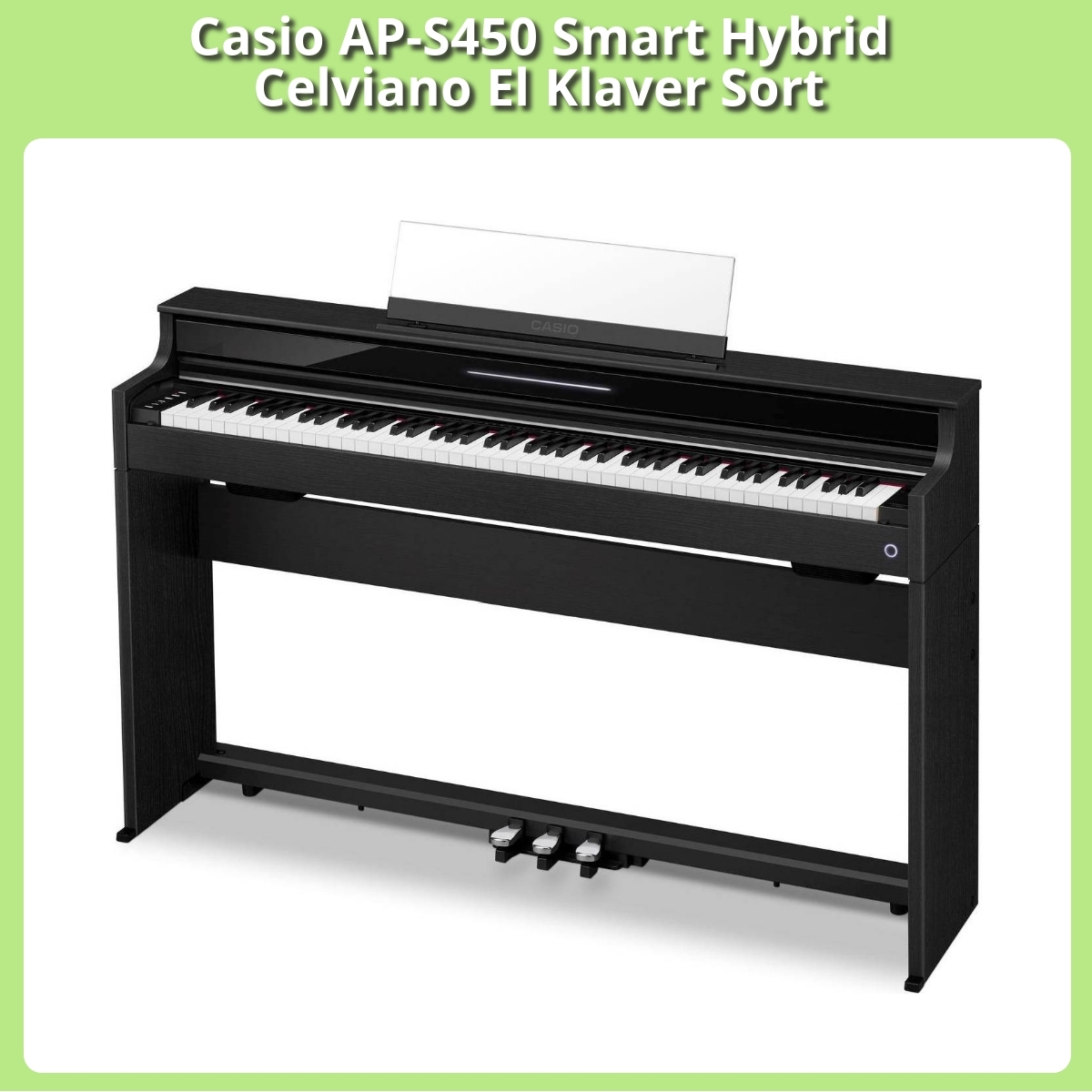 Anmeldelse af Casio AP-S450 Smart Hybrid Celviano El Klaver Sort