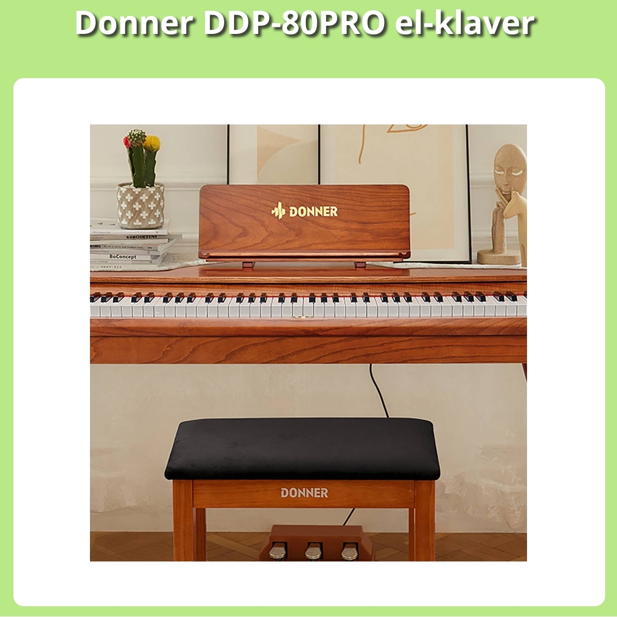 Anmeldelse af Donner DDP-80PRO el-klaver