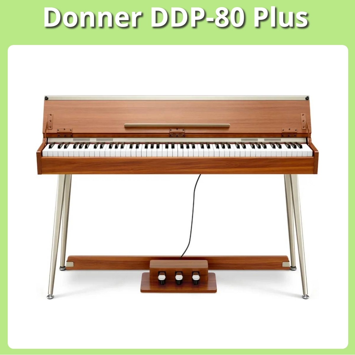 Anmeldelse af Donner DDP-80 Plus