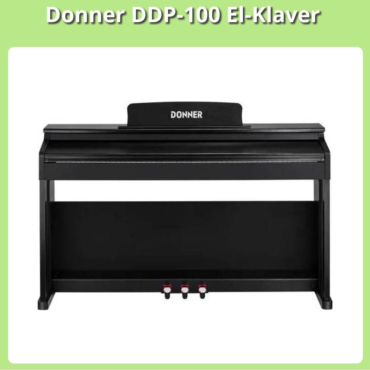 Anmeldelse af Donner DDP-100 El-Klaver