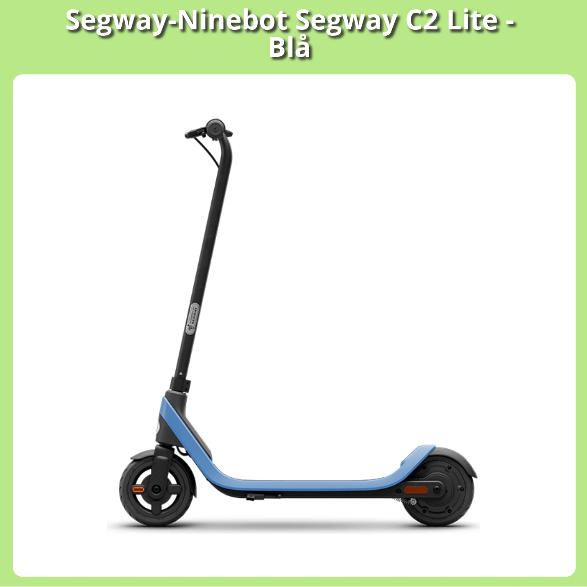 Anmeldelse af Segway-Ninebot Segway C2 Lite - Blå