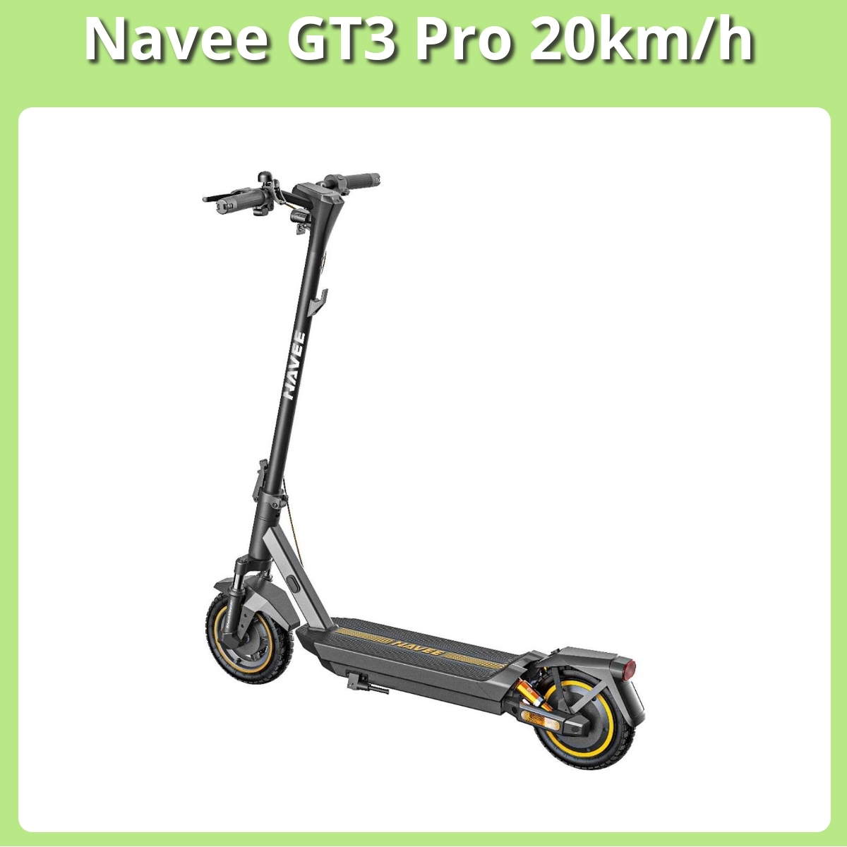 Anmeldelse af Navee GT3 Pro 20km/h