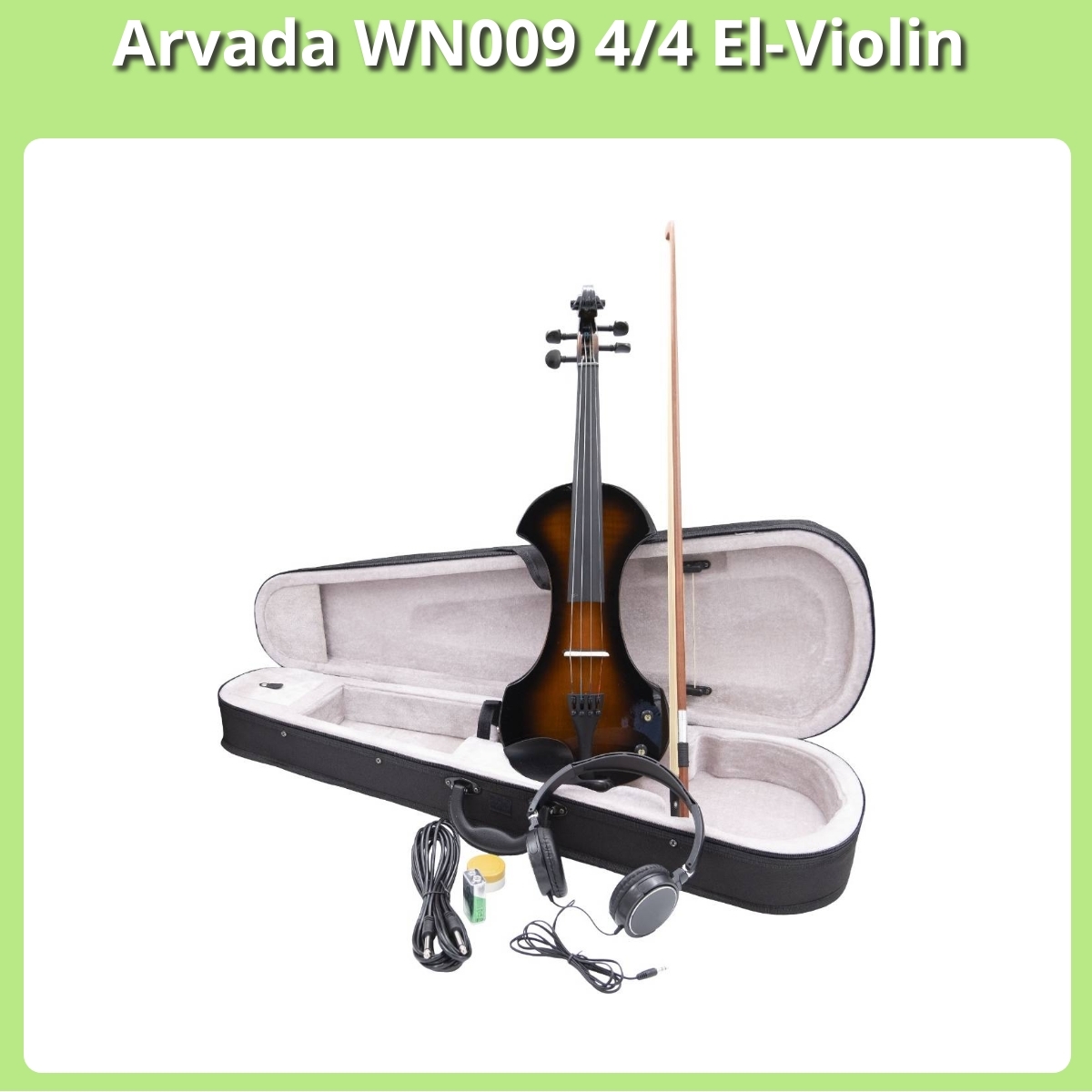 Anmeldelse af Arvada WN009 4/4 El-Violin
