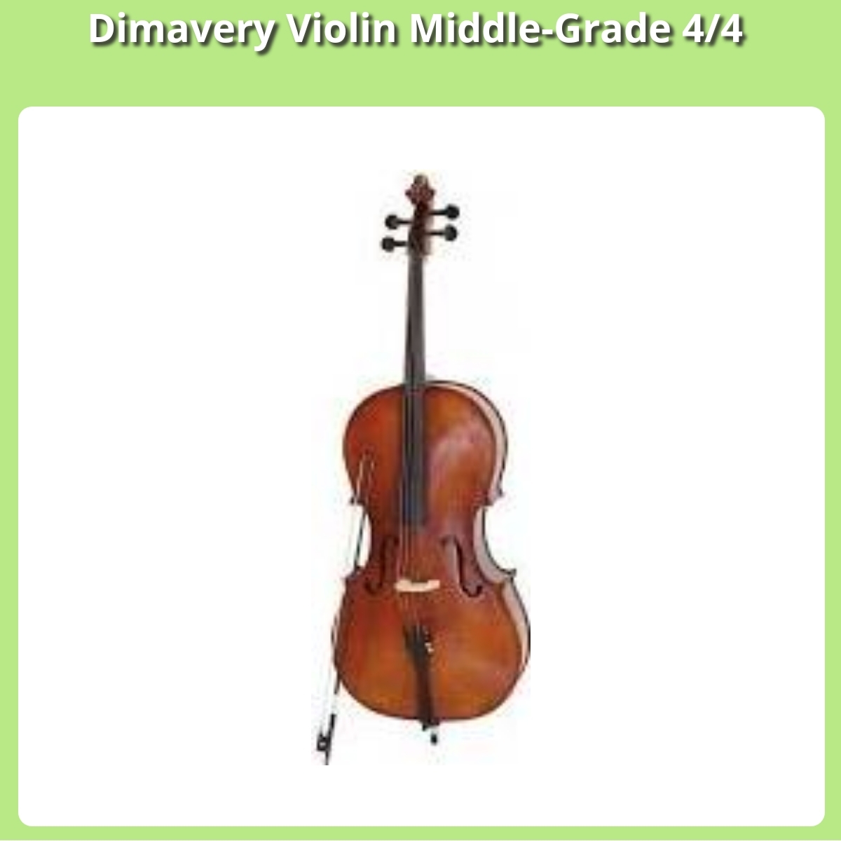 Anmeldelse af Dimavery Violin Middle-Grade 4/4