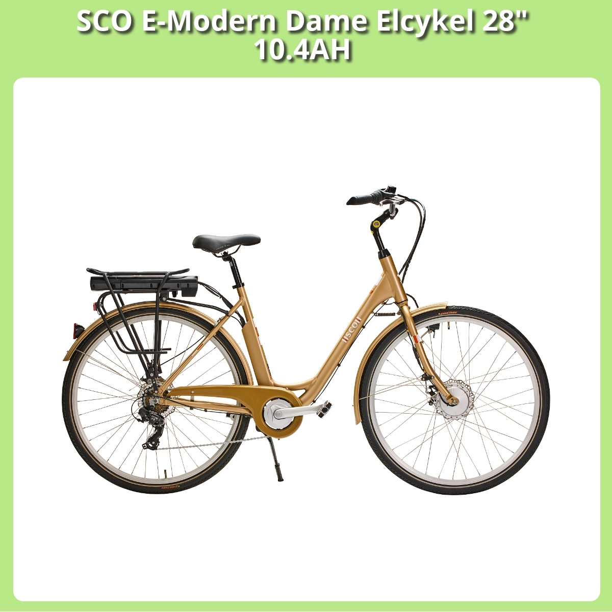 Anmeldelse af SCO E-Modern Dame Elcykel 28