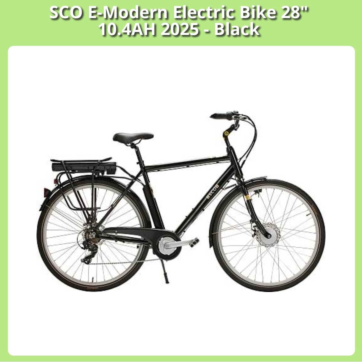 Anmeldelse af SCO E-Modern Electric Bike 28