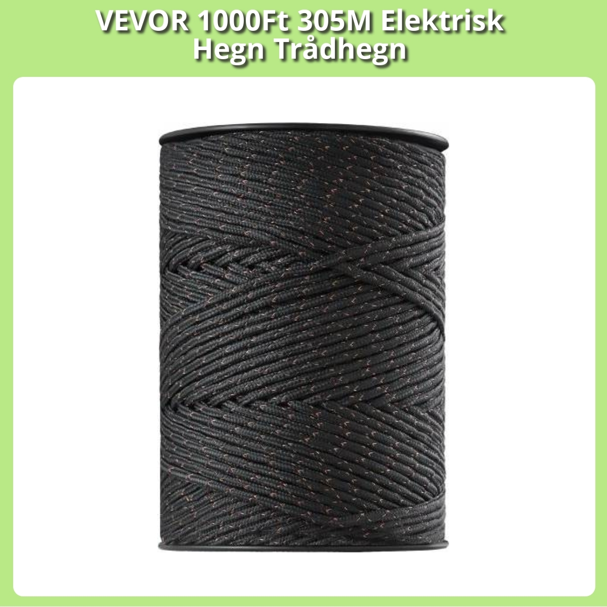 Anmeldelse af VEVOR 1000Ft 305M Elektrisk Hegn Trådhegn