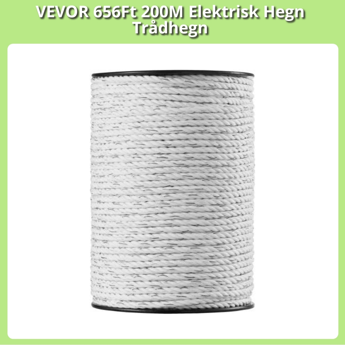 Anmeldelse af VEVOR 656Ft 200M Elektrisk Hegn Trådhegn