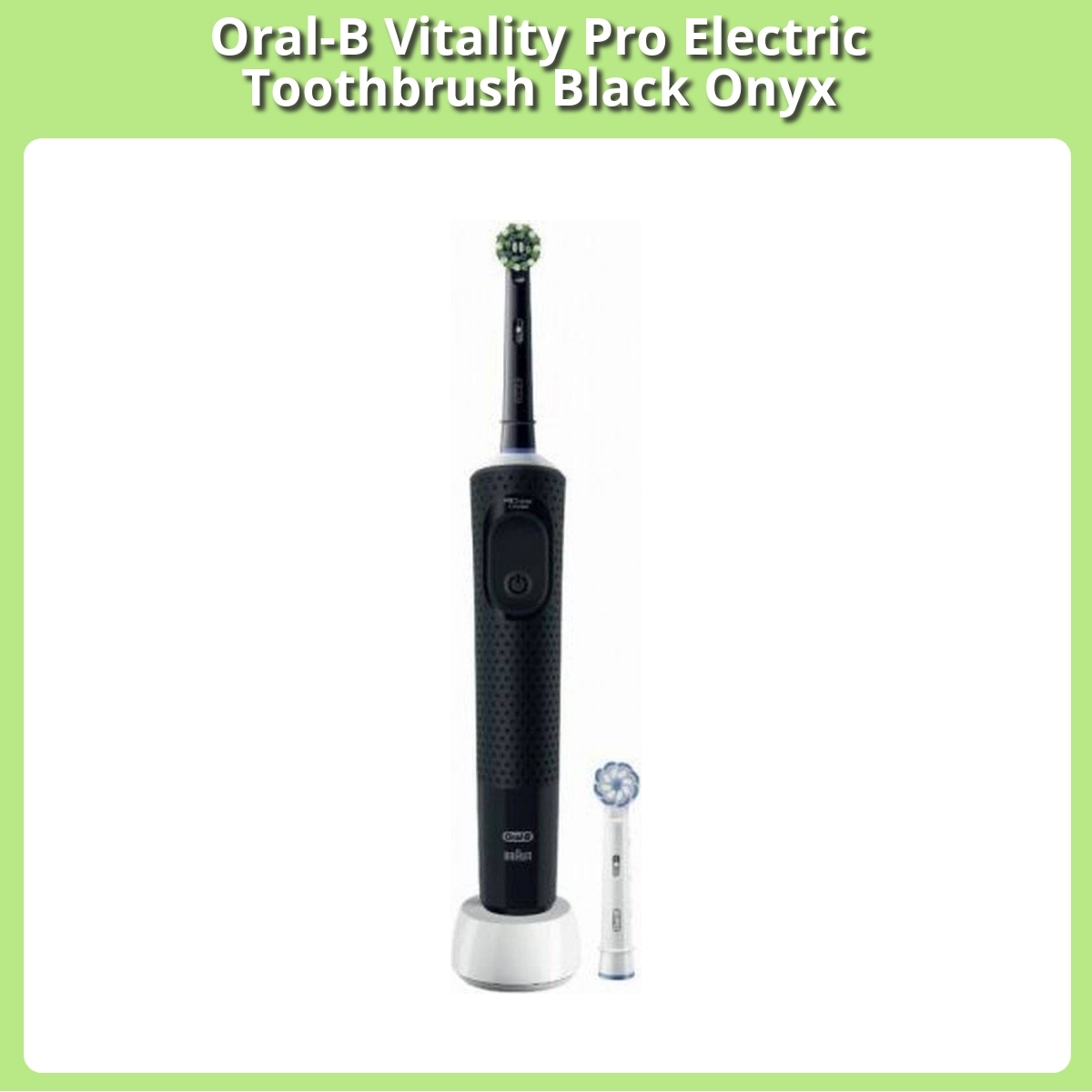 Anmeldelse af Oral-B Vitality Pro Electric Toothbrush Black Onyx
