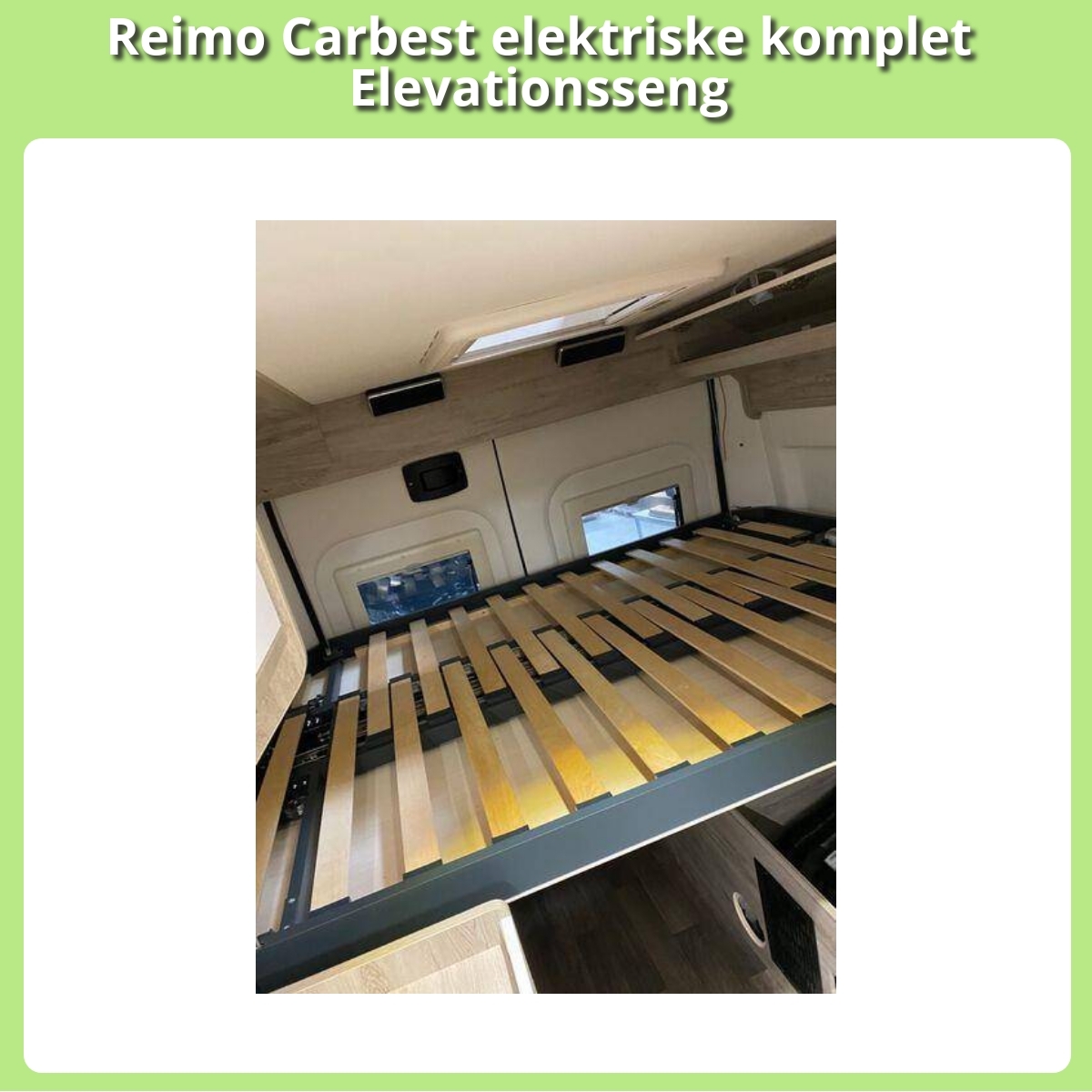 Anmeldelse af Reimo Carbest elektriske komplet Elevationsseng