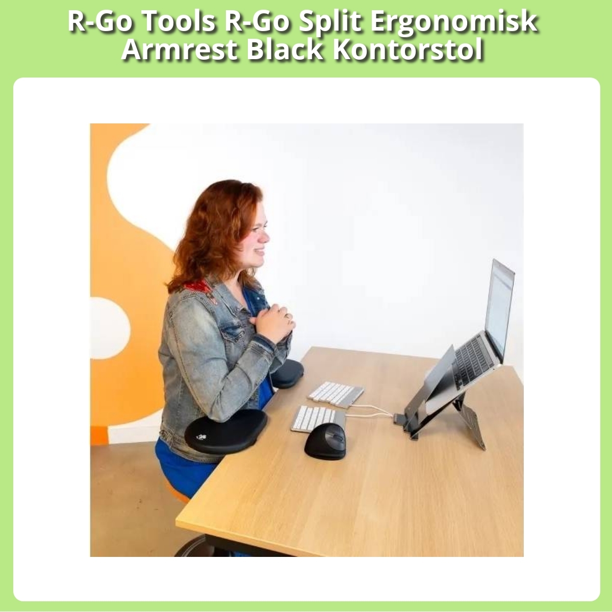 Anmeldelse af R-Go Tools R-Go Split Ergonomisk Armrest Black Kontorstol