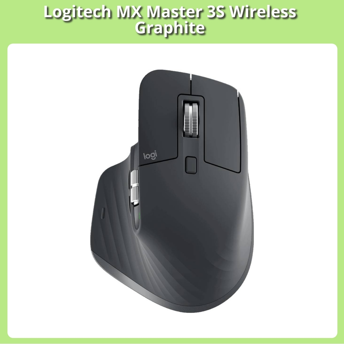 Anmeldelse af Logitech MX Master 3S Wireless Graphite