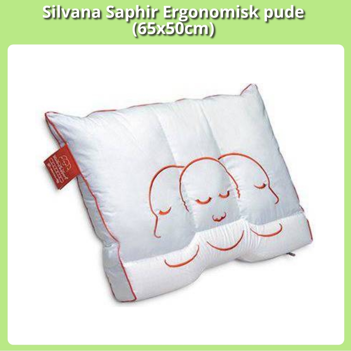 Anmeldelse af Silvana Saphir Ergonomisk pude (65x50cm)