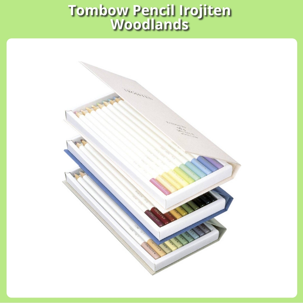Anmeldelse af Tombow Pencil Irojiten Woodlands