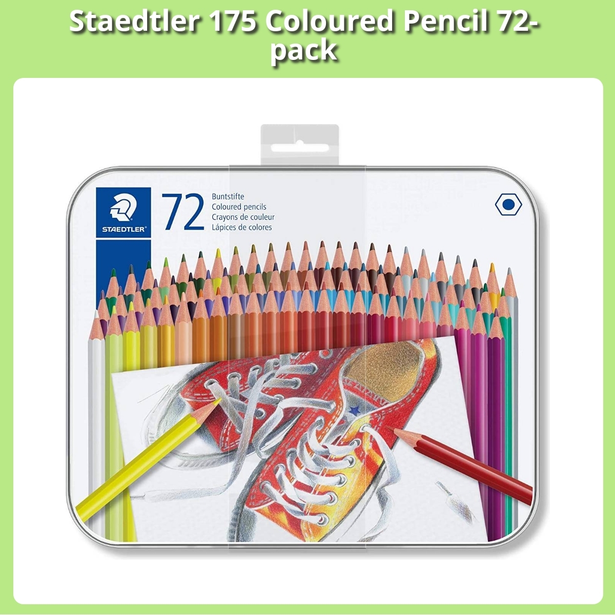 Anmeldelse af Staedtler 175 Coloured Pencil 72-pack