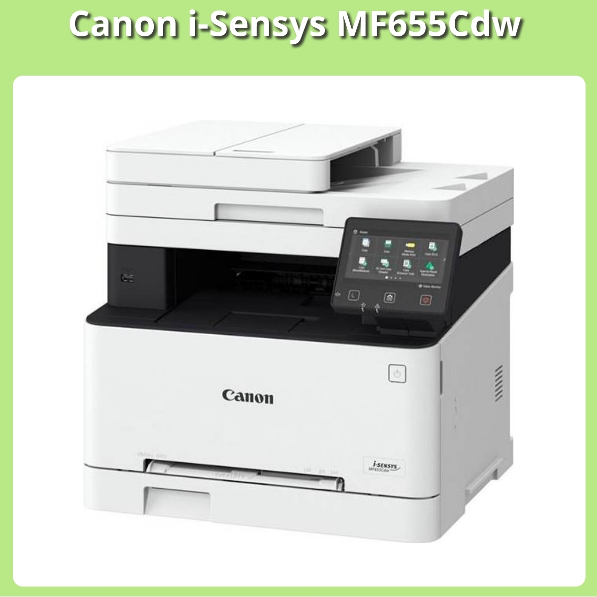 Anmeldelse af Canon i-Sensys MF655Cdw